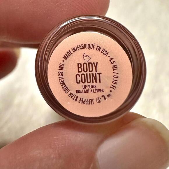 NIB Jeffree Star Body Count The Gloss Lip Gloss Full Size 4.5ml - Picture 5 of 9